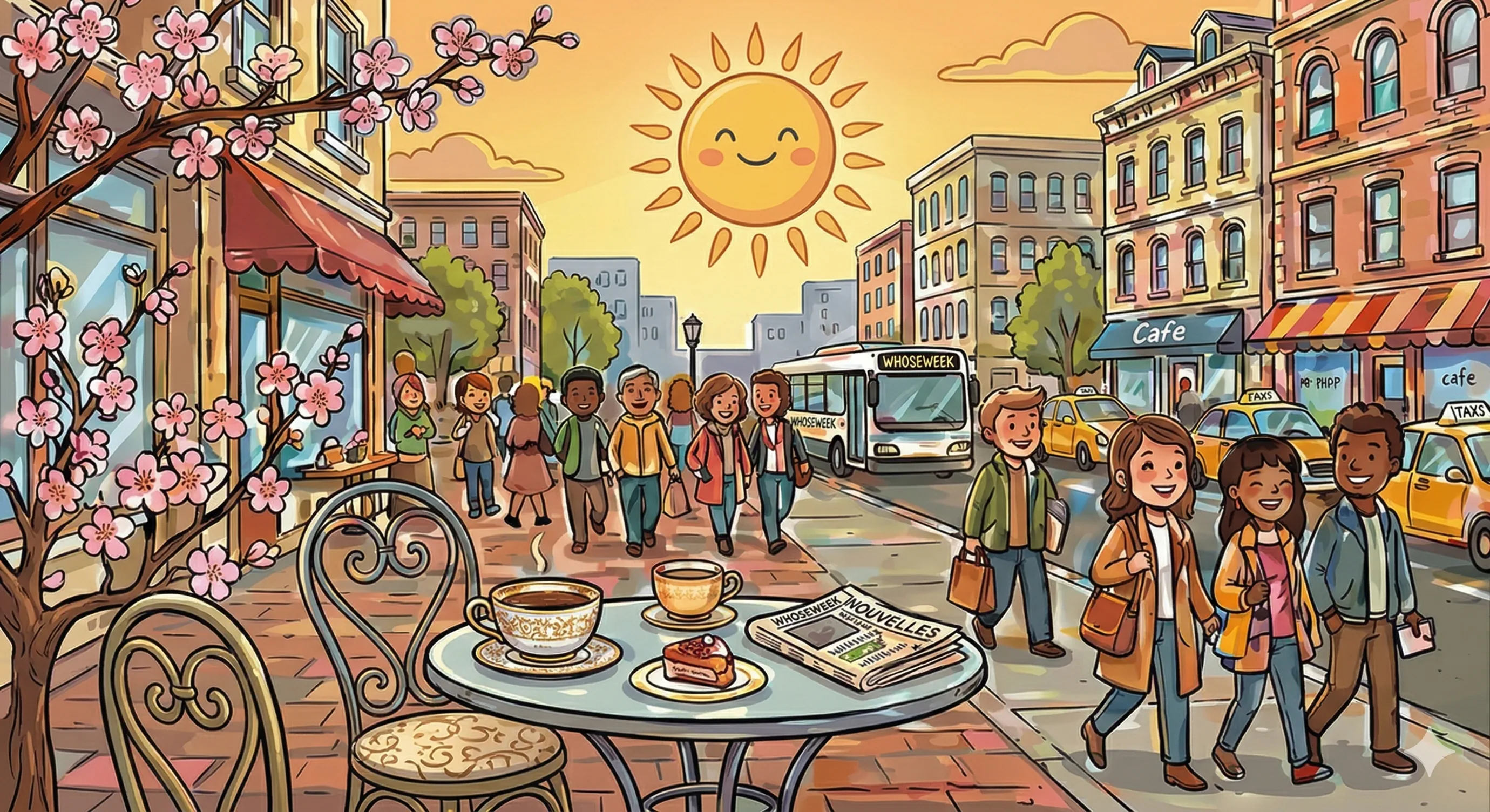 City scene